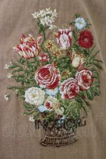 画像3: INGEBORG / 花瓶ロゴ刺繍ベスト  ブラウン T-26-03-21-008-LO-TO-SA-ZT558 (3)