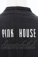 画像3: PINK HOUSE / デニムベスト  ブラック T-26-03-21-010-LO-TO-SA-ZT558 (3)