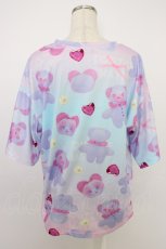 画像2: ACDC RAG / BEAR IN MIND Tシャツ  ラベンダー T-26-03-21-012-0-TO-SA-ZT559 (2)