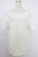 画像1: axes femme / ネックレス付ビッグＴシャツ M ホワイト T-26-03-21-002-AX-TS-SA-ZT (1)