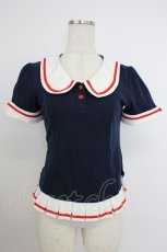 画像1: Angelic Pretty / ヴィンテージセーラーカットソー  紺Ｘ白Ｘ赤 T-26-03-21-016-AP-TO-SA-ZT559 (1)
