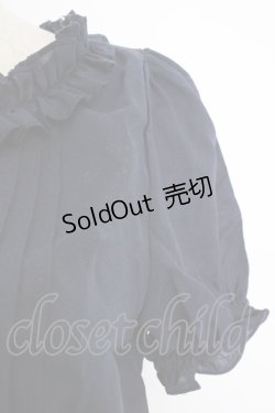 画像3: axes femme POETIQUE / リボンピンタックデザインブラウス M コン T-26-03-21-019-AX-BL-SA-ZT