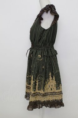 画像3: axes femme POETIQUE / ハロウィンメルヘン柄ワンピース  グリーン T-26-03-23-021-AX-OP-SA-ZT