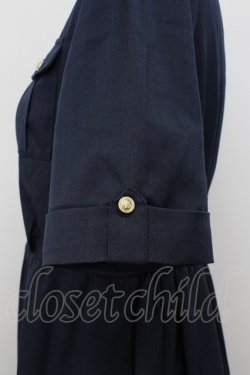 画像4: axes femme / ポケット付ティアードワンピース  ネイビー T-26-03-23-023-AX-OP-SA-ZT