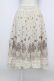 画像1: axes femme / バラフロッキーチュールスカート  キナリ T-26-03-23-026-AX-SK-SZ-ZT (1)