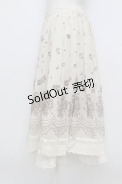 画像3: axes femme / バラフロッキーチュールスカート  キナリ T-26-03-23-026-AX-SK-SZ-ZT