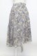 画像1: axes femme / フラワースカート  グレー T-26-03-23-031-AX-SK-SZ-ZT (1)