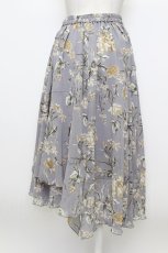 画像2: axes femme / フラワースカート  グレー T-26-03-23-031-AX-SK-SZ-ZT652 (2)