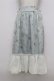 画像1: axes femme / ティータイム柄スカート  ミント T-26-03-23-033-AX-SK-SZ-ZT (1)