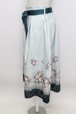 画像3: axes femme / ローズブーケ柄ミディスカート M グリーン T-26-03-23-034-AX-SK-SZ-ZT