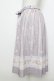 画像3: axes femme / チューリップ柄ミドルスカート  ラベンダー T-26-03-23-035-AX-SK-SZ-ZT (3)