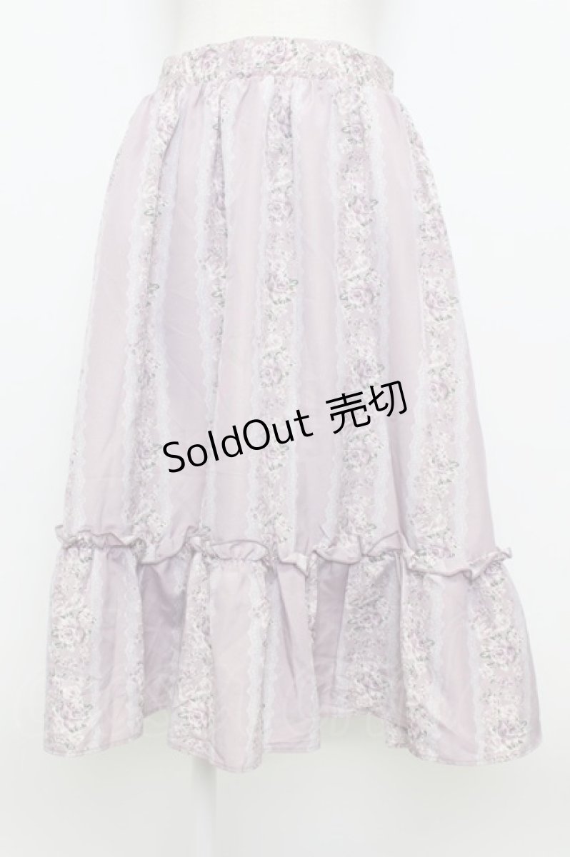 画像1: axes femme / 花柄スカート  ピンク T-26-03-23-036-AX-SK-SZ-ZT652 (1)