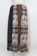 axes femme / 柄切換スカート   T-26-03-23-038-0-SK-SZ-ZT