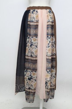 画像2: axes femme / 柄切換スカート   T-26-03-23-038-0-SK-SZ-ZT