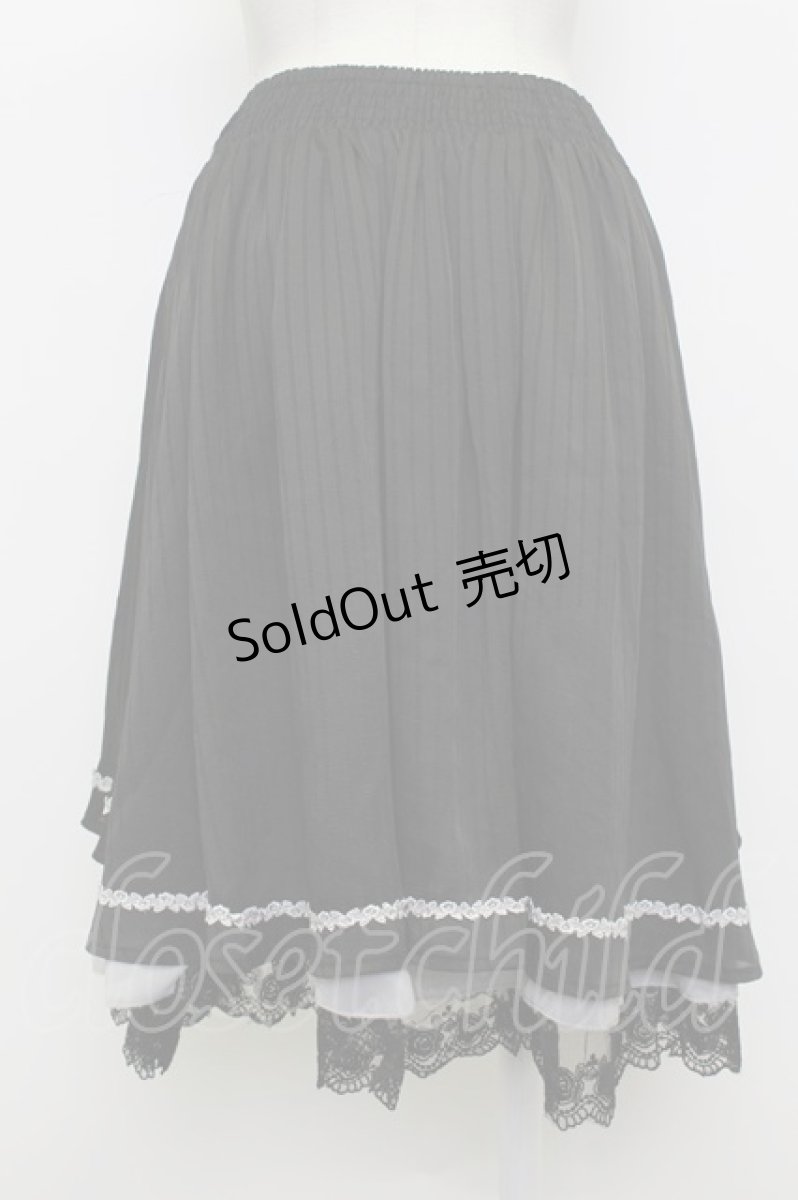画像2: axes femme / スカート  黒 T-26-03-23-041-0-SK-SZ-ZT652 (2)