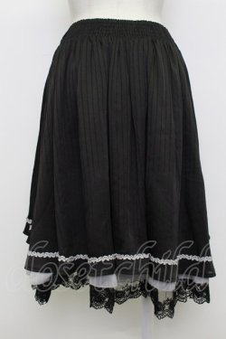 画像2: axes femme / スカート  黒 T-26-03-23-041-0-SK-SZ-ZT