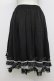画像2: axes femme / スカート  黒 T-26-03-23-041-0-SK-SZ-ZT (2)