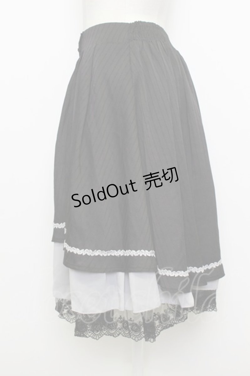 画像3: axes femme / スカート  黒 T-26-03-23-041-0-SK-SZ-ZT652 (3)