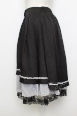 画像3: axes femme / スカート  黒 T-26-03-23-041-0-SK-SZ-ZT652 (3)