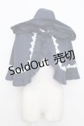 axes femme kawaii / 童話の小公女ケープ M 紺 T-26-03-23-042-AX-JA-SA-ZT