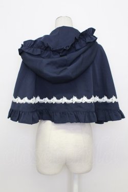 画像2: axes femme kawaii / 童話の小公女ケープ M 紺 T-26-03-23-042-AX-JA-SA-ZT