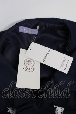 画像5: axes femme kawaii / 童話の小公女ケープ M 紺 T-26-03-23-042-AX-JA-SA-ZT