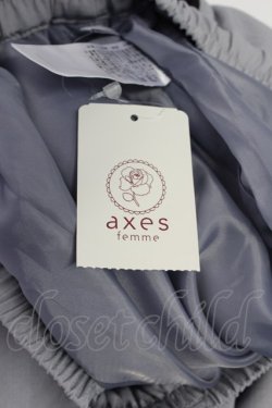 画像5: axes femme POETIQUE / ラップデザインチャイナパンツ M グレー T-26-03-23-044-AX-PA-SA-ZT