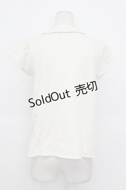 画像2: axes femme / 刺繍入りポロシャツ M ブラック T-26-03-23-004-AX-TO-SA-ZT