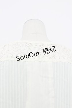 画像3: axes femme / シフォレイヤードボーダーノースリーブ  サックス×オフ T-26-03-23-006-AX-TO-IG-ZT