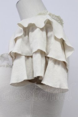 画像4: axes femme POETIQUE / 刺繍入りリブカットプルオーバー M キナリ T-26-03-23-001-AX-TO-SA-ZT