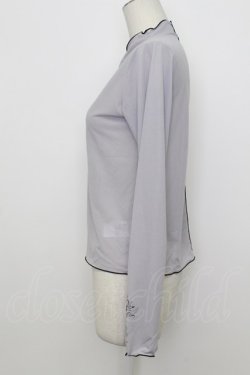 画像3: axes femme POETIQUE / ロータスタトゥー風シアープルオーバー M グレー T-26-03-23-008-AX-TO-SA-ZT