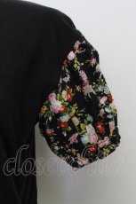 画像4: PINK HOUSE / 花柄pt切替Tシャツ  ブラック T-26-03-23-009-LO-TS-SA-ZT652 (4)