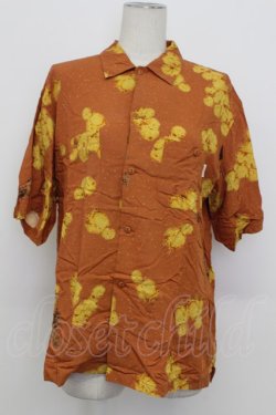 画像1: Karl Helmut / ひよこ柄半袖シャツ  ブラウン T-26-03-23-010-EL-BL-SA-ZT