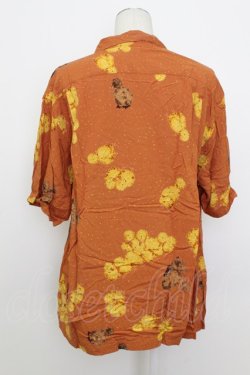 画像2: Karl Helmut / ひよこ柄半袖シャツ  ブラウン T-26-03-23-010-EL-BL-SA-ZT