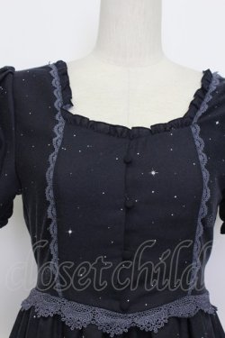 画像4: axes femme / グラデーションお城柄ワンピース  ネイビー T-26-03-23-018-AX-OP-SA-ZT