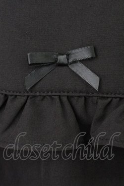 画像3: axes femme POETIQUE / プチリボンビッグ襟ブラウス M ブラック T-26-03-24-025-AX-BL-SA-ZT