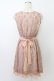 画像2: axes femme / 総レースワンピース M ピンク T-26-03-24-030-AX-OP-SA-ZT (2)