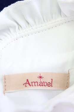 画像5: Amavel / 半袖チャイナワンピース  紺Ｘ白 T-26-03-24-032-CA-OP-SA-ZT