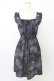 画像2: axes femme / ロマンティック星空ワンピース M ネイビー T-26-03-24-035-AX-OP-SA-ZT (2)
