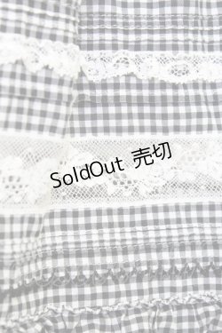 画像3: PINK HOUSE / ギンガム前開きサンドレス  ブラック T-26-03-24-036-LO-OP-SA-ZT