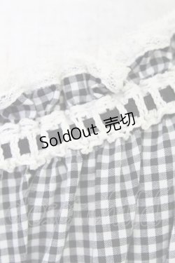 画像4: PINK HOUSE / ギンガム前開きサンドレス  ブラック T-26-03-24-036-LO-OP-SA-ZT