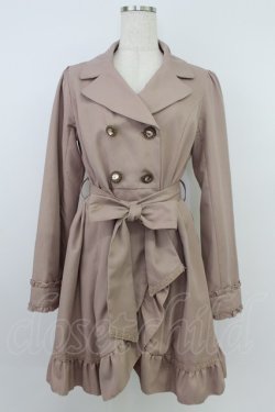 画像1: axes femme / ジレ付きトレンチコート M ピンク T-26-03-24-038-AX-CO-SA-ZT