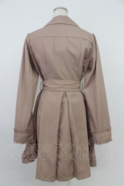 画像2: axes femme / ジレ付きトレンチコート M ピンク T-26-03-24-038-AX-CO-SA-ZT