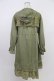 画像2: axes femme / スプリングモッズコート  カーキ T-26-03-24-039-AX-CO-SA-ZT (2)