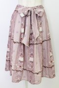 axes femme kawaii / お菓子柄スカート M ピンク T-26-03-24-042-AX-SK-SA-ZT