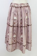 画像2: axes femme kawaii / お菓子柄スカート M ピンク T-26-03-24-042-AX-SK-SA-ZT653 (2)