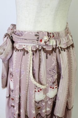 画像3: axes femme kawaii / お菓子柄スカート M ピンク T-26-03-24-042-AX-SK-SA-ZT