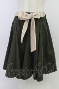 axes femme / 裾フリルスカート M グリーン T-26-03-24-043-AX-SK-SA-ZT