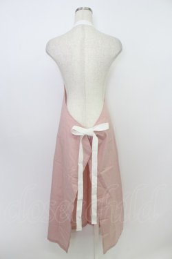 画像2: INGEBORG / ギンガムエプロン  ピンク T-26-03-24-045-LO-ZA-SA-ZT