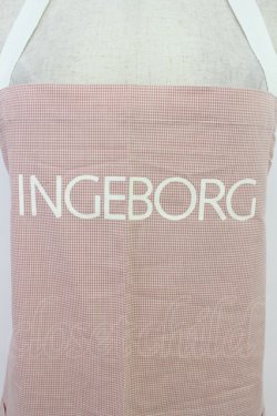 画像3: INGEBORG / ギンガムエプロン  ピンク T-26-03-24-045-LO-ZA-SA-ZT